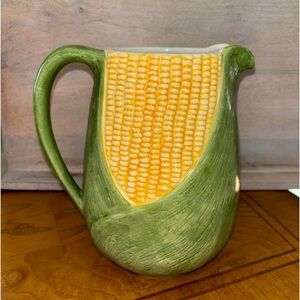 Vintage ELPA Alcobaca Corn Pitcher‎ 4122 Made in Portugal